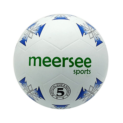 White Rubber Soccer Ball