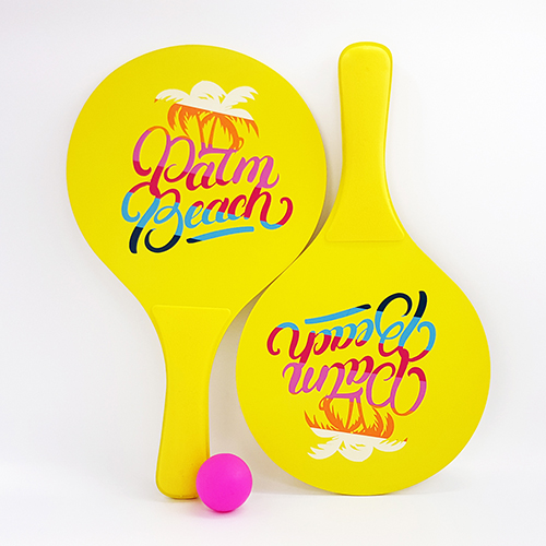 Wooden Beach Rackets