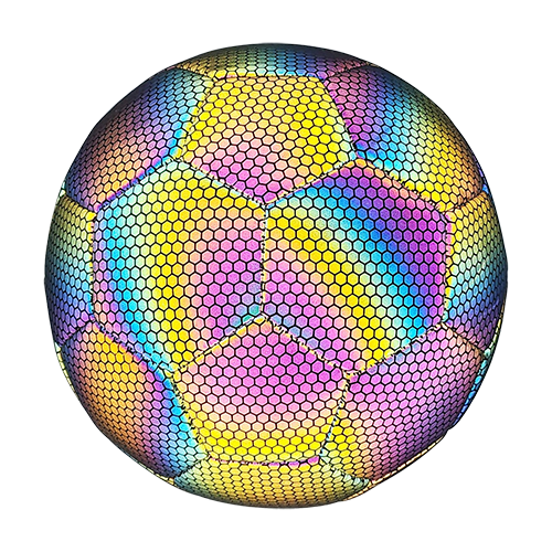 Holographic luminous Reflective soccer ball